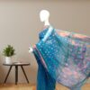 Copper Jamdani Woven Saree with Traditional Motifs pallu