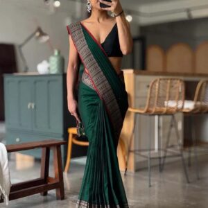 Pure Mercerised Cotton Narayanpeth Saree