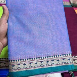 Ragini – Narayan Peth Pure Cotton Saree Lavender